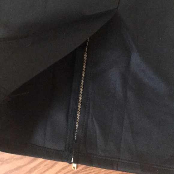 🎉HP HOT GAL BLACK ADJUSTABLE ZIP UP BACK SLIT SKIRT - Picture 6 of 6